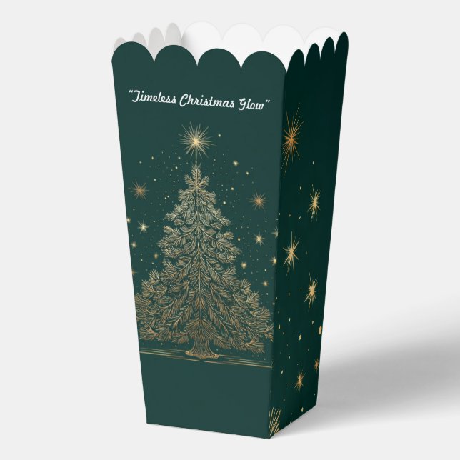 Caja Para Regalos “Emerald Festive Opulence” (Anverso)