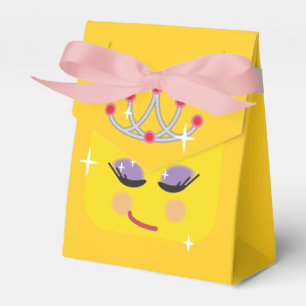 Caja Para Regalos Emoticon de Princesa Espárrica