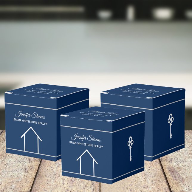Caja Para Regalos Empresa inmobiliaria Open House Blue Marketing (Subido por el creador)