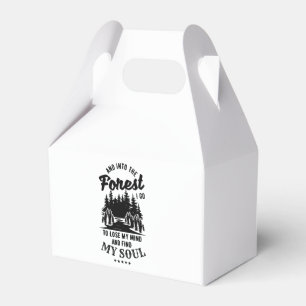 Caja Para Regalos En el bosque voy