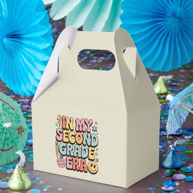 Caja Para Regalos En mi segundo grado, profesor de segundo grado de  (Fiesta)