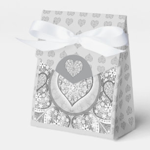 Caja Para Regalos Encaje cerámico Gris