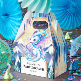 Caja Para Regalos Encantado Pastel Dragon Baby Shower