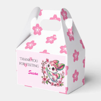 Caja Para Regalos Encantador conejo de Sakura