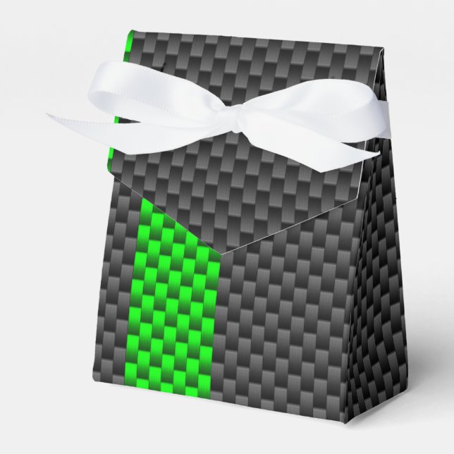 Caja Para Regalos Énfasis en rayas de Carreras de estilo de fibra de (Front Side)