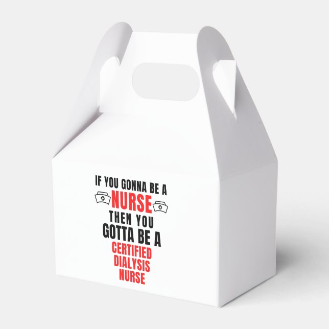 CAJA PARA REGALOS ENFERMERO DE DIÁLISIS CERTIFICADO (Front Side)