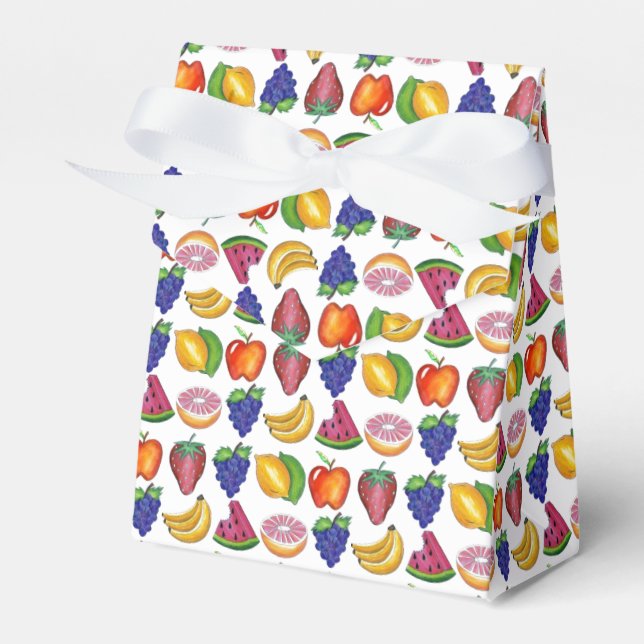 Caja Para Regalos Ensalada de frutas de limón de limón de manzana (Front Side)