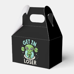 Caja Para Regalos Entra Perdedor OVNI Extraterrestre Divertido