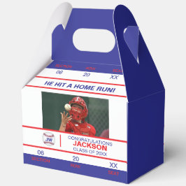 Caja Para Regalos Entrada de béisbol de jonrón Graduado