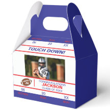 Entrada de fútbol Touch Down para graduado