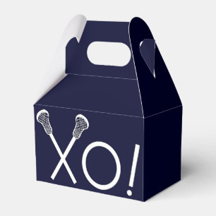 Caja Para Regalos Equipo de Lacrosse Azul Marino