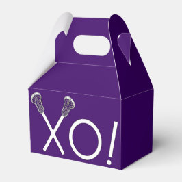Caja Para Regalos Equipo de Lacrosse Purple