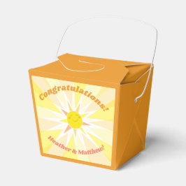 Caja Para Regalos Eres mi Baby Shower Sunshine