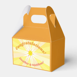 Caja Para Regalos Eres mi Baby Shower Sunshine