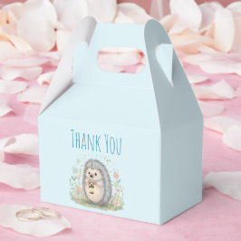 Caja Para Regalos Erizo Adorable con Lámpara Gracias