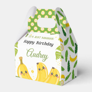 Caja Para Regalos Es solo plátanos  10cm x 6,4cm x 13cm Cumpleaños