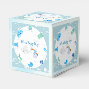 Caja Para Regalos Es un muchacho - Baby Shower personalizado