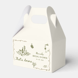 Caja Para Regalos Esa es otra ducha de novias italiana con trenzas d