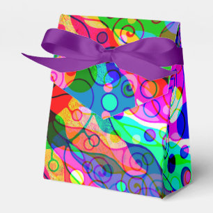 Caja Para Regalos Esbozo de arte de fantasía - Resumen de la neón Sh