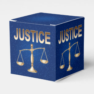 Caja Para Regalos Escalas de justicia