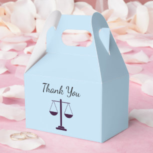 Caja Para Regalos Escalas de Justicia Servicios Legales Símbolo Grac