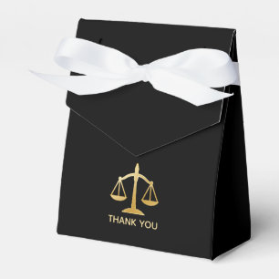 Caja Para Regalos Escalas doradas del diseño del tema del derecho d