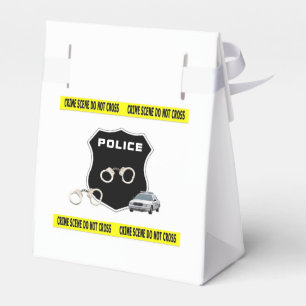 Caja Para Regalos Escena del crimen de la policía