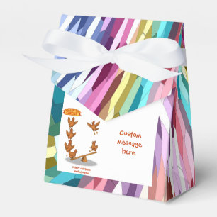 Caja Para Regalos escuadrón de acróbatas de Pollitas Alegres