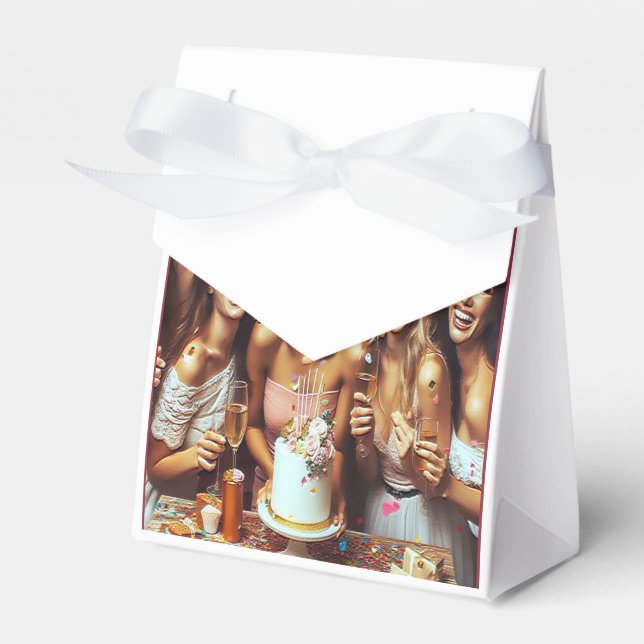 Caja Para Regalos escuadrón de novia (Front Side)