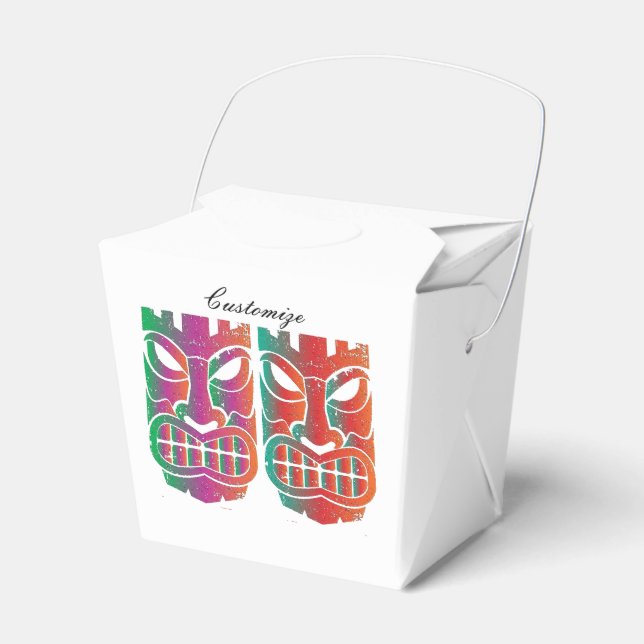 Caja Para Regalos Escultura Twin Tiki Thunder_Cove (Front Side)