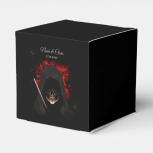 Caja Para Regalos Espantoso cráneo gótico oscuro y espeluznante hall