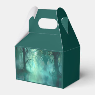 Caja Para Regalos Espectacular ciénaga verde