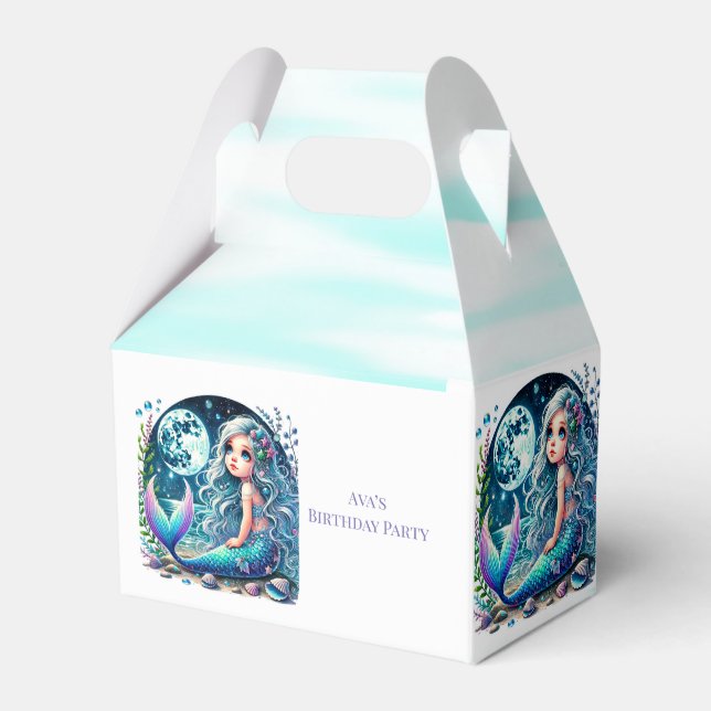 Caja Para Regalos Espectacular fiesta de cumpleaños del Chica de Sir (Front Side)