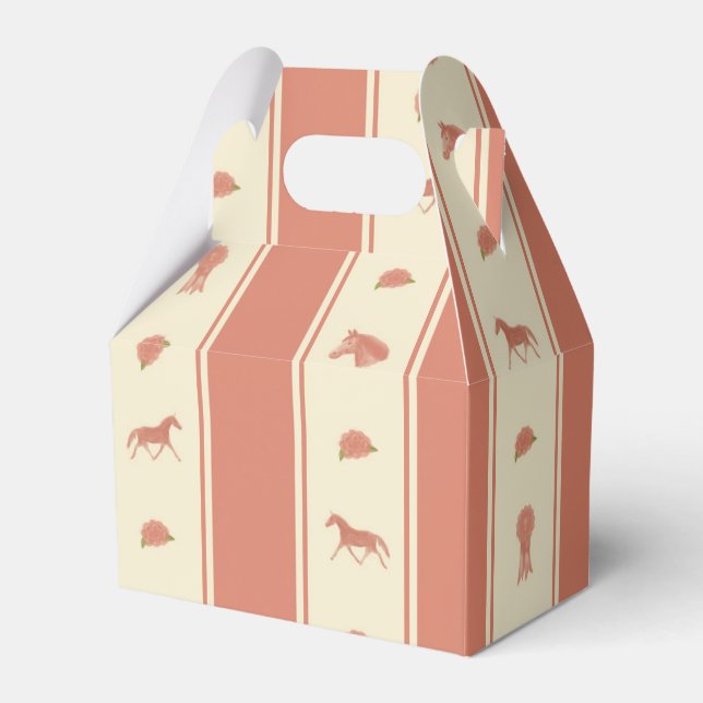 Caja Para Regalos Espectáculo caprichoso Pony Horse Pattern (Front Side)