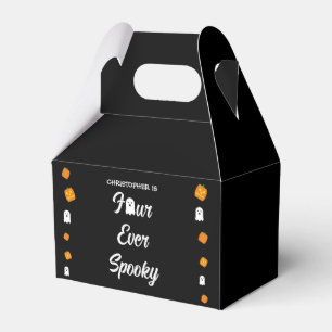 Caja Para Regalos Espeluznante 4º cumpleaños