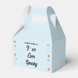 Caja Para Regalos Espeluznante 4º cumpleaños