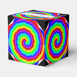 Caja Para Regalos Espiral arcoiris de Kenneth Yoncich