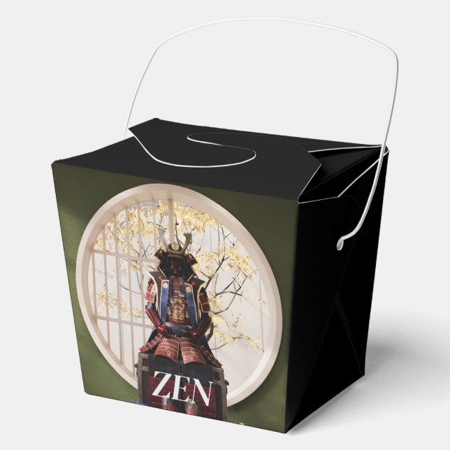 Caja Para Regalos Espíritu samurai de Japón (Anverso)