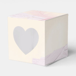 Caja Para Regalos Esplash de pintura rosada y lavanda para Rubor Pas