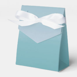 Caja Para Regalos Espuma de mar azul verdosa con acuarela salada Fav