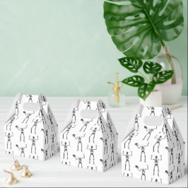 Caja Para Regalos Esqueletos de Halloween, Truco o Trato, Buu