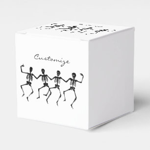 Caja Para Regalos Esqueletos Halloween Thunder_Cove del baile