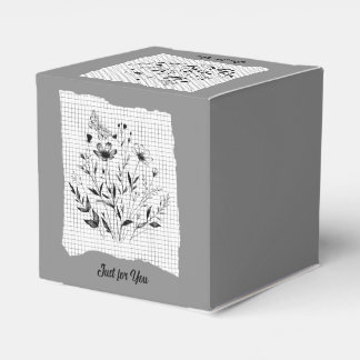 Caja Para Regalos Esquemas del Jardín de mariposas