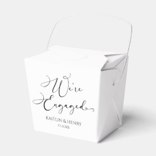 Caja Para Regalos Estamos comprometidos con el elegante partido de c