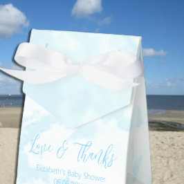 Caja Para Regalos Estamos en el Nueve de Nube Baby Shower