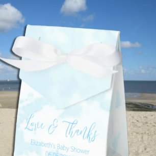 Caja Para Regalos Estamos en el Nueve de Nube Baby Shower