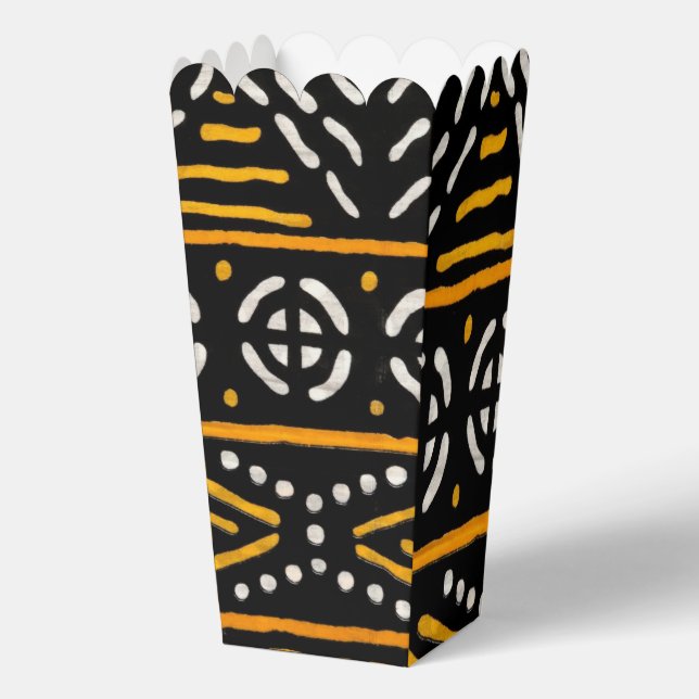 Caja Para Regalos Estampa africana (Reverso )