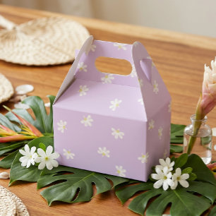 Caja Para Regalos estampado hawaiano aloha dulce patrón naupaka