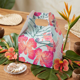 Caja Para Regalos estampado hawaiano Ohai Alii v2 patrón