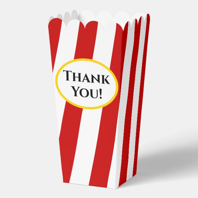 Caja Para Regalos Estilo de palomitas (Reverso )
